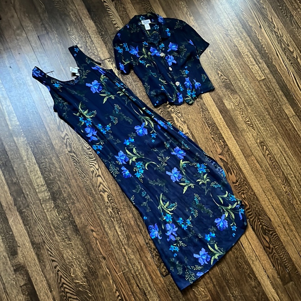 VTG dress & top set